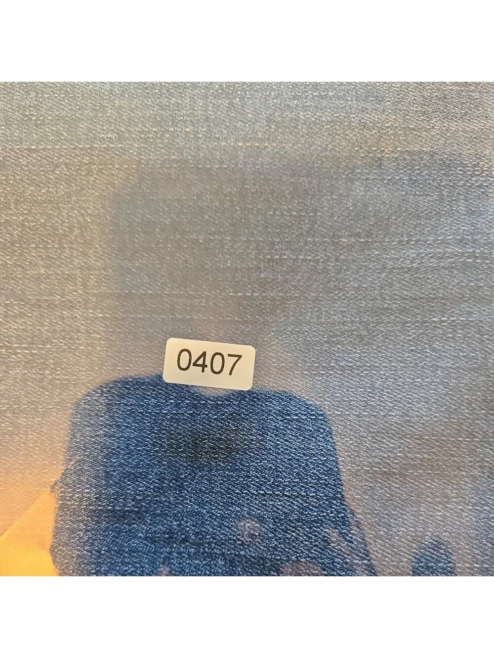 J Jill High Rise Full Leg Crop Medium Wash Jean Sz 4 Wide Leg Boho Womens